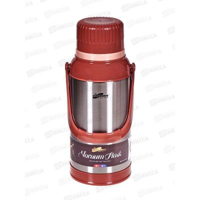 Термос 1,8л пласт стекл.колба (063092) Ж