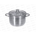 Кастрюля Афина 5,1л 22*13,5см LR02-269 индукционное дно, крышка стекло Кастрюля Афина 5,1л 22*13,5см LR02-269 индукционное дно, крышка стекло