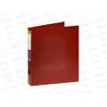 Папка на 4-х кол. 40мм А4 Informat 700мкм. красн.пластик. NP5675R *10