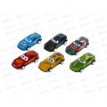 Машина "ТЕХНОПАРК" металлическая ROAD RACING, 7см 6шт RR-SET-2360610-R,382352