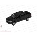 Машина &quotТЕХНОПАРК&quot металлическая DODGE RAM 1500 REBEL, 13см, 380538