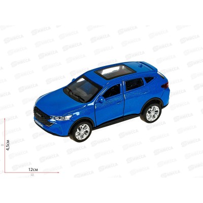 Машина "ТЕХНОПАРК" металлическая HAVAL 12см, инерц., синий, 384356