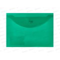 Папка с кноп. inФОРМАТ А4 пр., карман 150мкм, зеленый, PK6515G *6/10