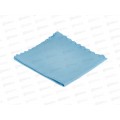 Салфетка HP-CL27BL для стекол и зеркал микрофибра 30*30см Голубой *80
