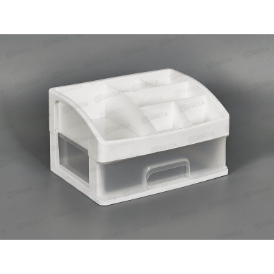 Органайзер наст. TUKZAR белый прозрачный TZ-20160-1