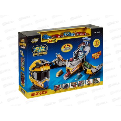 Парковка №SK-637SA "Шлем" свет, звук, коробка 38*18*28,5 Парковка №SK-637SA "Шлем" свет, звук, коробка 38*18*28,5