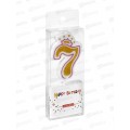 Свечи д/торта "Цифра Корона 7" 10см 448-544