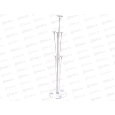 Подставка для шаров &quotЦветок 1&quot 7 палочек 67*35*55см прозр 548-123