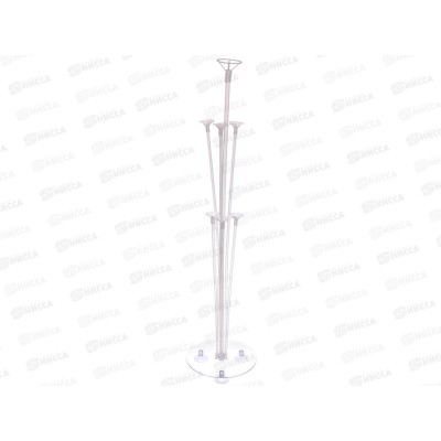 Подставка для шаров &quotЦветок 2&quot 7 палочек 67*35*54см прозр 548-125