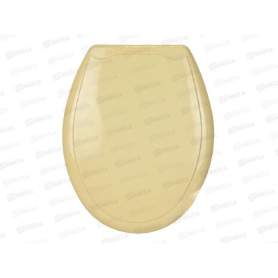Сиденье на унитаз  МП кремовый *10 0224