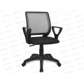 Кресло Фаворит 2С (П) сетка черная п.Гольф пиастра, пятилучие газлифт