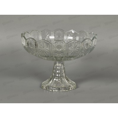 Ваза для фруктов ELNAZ, диам. 21,5см, 304