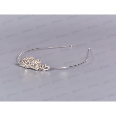 Ободок металл "Корона" со страз №10142 Ободок металл "Корона" со страз №10142