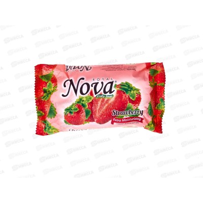 Nova Fruity мыло Клубника 150гр *48