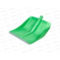 Лопата для снега 410*400мм без черенка с оцинкованной планкой ЦВЕТНАЯ  *10