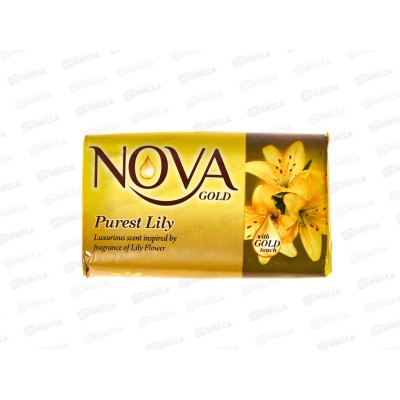 Nova Gold мыло Лилия 140гр *48