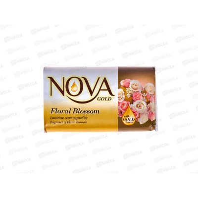 Nova Gold мыло Цветочный цветок 140гр *48 Nova Gold мыло Цветочный цветок 140гр *48