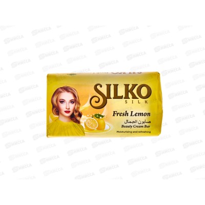 Silko Silk мыло Свежий лимон 140гр *48