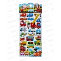 Наклейки Mazari  для мальчиков 10.5*24.5 6 дизайнов M-8587 *12