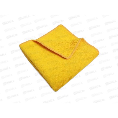 Салфетка микрофибра 220г/м 30*30 желтая (1шт), IT-0646