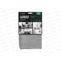 Салфетка микрофибра 220г/м 30*30 (4шт) серая, IT-0864 Салфетка микрофибра 220г/м 30*30 (4шт) серая, IT-0864