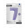 Шар Г Цифра 7  40&quot сатин Lilac, фольга, 1207-5748