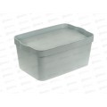 Ящик д/хран  Keeplex Trendy 7.5л серый топаз KL350311025