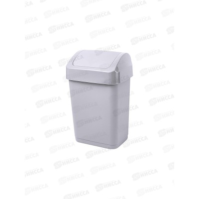 Контейнер д/мусора 12л Step Серый SC480311025 Контейнер д/мусора 12л Step Серый SC480311025