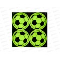 Шеврон светоотражающий  15*15 4в1 Мяч  2615-11 *100