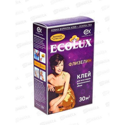 Клей ECOLUX флизелин 250г обойн. *20 Клей ECOLUX флизелин 250г обойн. *20