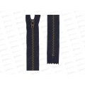 Молния Gamma Металл JIN 4B 18см бронза №1 Тип4, №318 т.синий Молния Gamma Металл JIN 4B 18см бронза №1 Тип4, №318 т.синий