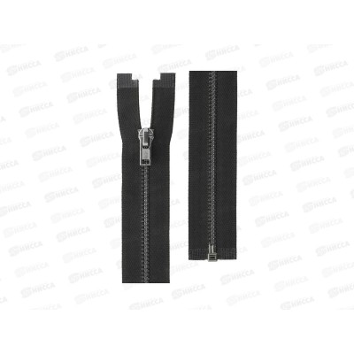 Молния Gamma Металл ZIP 3B однозамковая 70см Тип 3 разъёмная №310 черный Молния Gamma Металл ZIP 3B однозамковая 70см Тип 3 разъёмная №310 черный