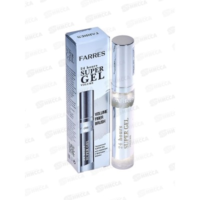 Farres Тушь Прозрачный Super Gel 6051 для коррекции и фиксации формы *12