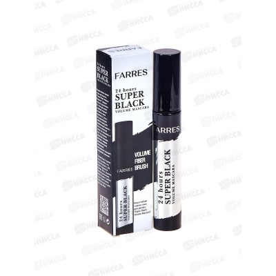 Farres Тушь для ресниц 6052 Водостойкая черная Super Черная *12 Farres Тушь для ресниц 6052 Водостойкая черная Super Черная *12