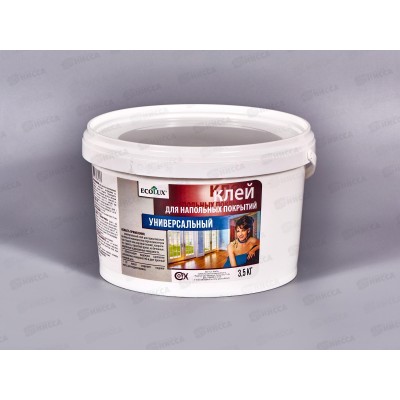 Клей ECOLUX для напольных покрытий 3,5 кг*4 Клей ECOLUX для напольных покрытий 3,5 кг*4