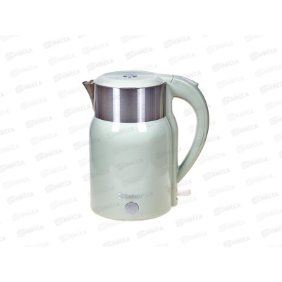 Чайник электрический SA-2182GR 1,8л Светло-зеленый диск