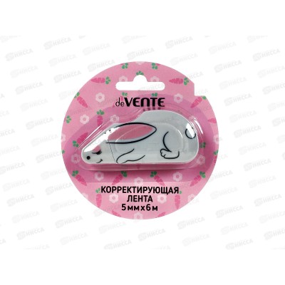 Корр.лента deVENTE Rabbit 5мм*6м серый корпус 4062317  *12