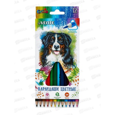 Карандаши 12 цветов Attomex. Trio трехгранные картонная упаковка 5022306 *12/120 Карандаши 12 цветов Attomex. Trio трехгранные картонная упаковка 5022306 *12/120