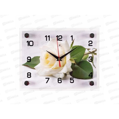Часы &quot21 Век" 2026-053 Белая роза Рубин