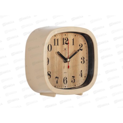 Будильник &quot21 Век&quot Классика Рубин В5-005 (20) Классика бежевый Дерево