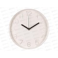 Часы настенные &quot21 Век&quot 2520-001 &quotКлассика&quot  Рубин d-25см корпус белый