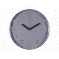 Часы настенные &quot21 Век&quot 2520-002 &quotКлассика&quot  Рубин d-25см корпус серый