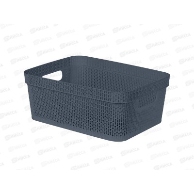 Корзина 3л &quotАжур&quot с/р космич серый KL411010026