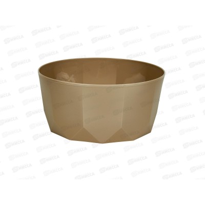 Салатник &quotPlast Team&quot 1,7л шоколадный мокко РТ171010015 *18