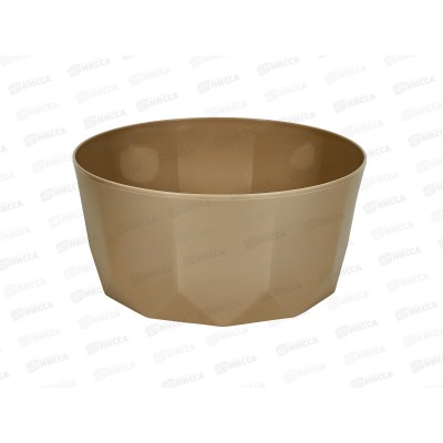 Салатник &quotPlast Team&quot 3,1л шок мокко РТ171110015 *16