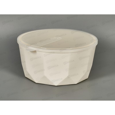 Салатник &quotPlast Team&quot 4,6л с/к молочный туман РТ171510048 *12