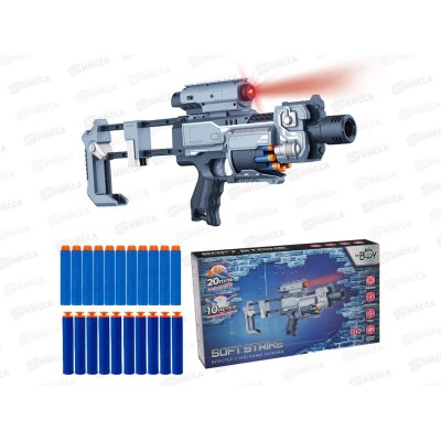 Автомат MR BOY 7083YSZC с мягкими пулями, FCJ0707948 в коробке