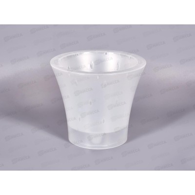 Горшок для цветов Ванда 2л Прозрачный (с вкладкой) d17 h15 *10 Горшок для цветов Ванда 2л Прозрачный (с вкладкой) d17 h15 *10