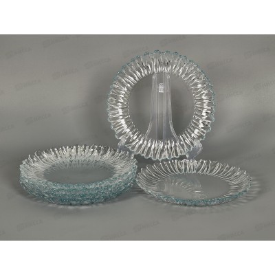 Набор тарелок Аврора 205мм 6шт из упроч.стекла 10512