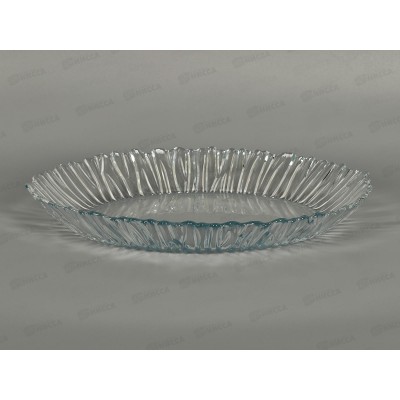 Блюдо Аврора 330*250мм из упроч.стекла 10546